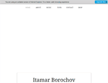 Tablet Screenshot of itamarborochov.com